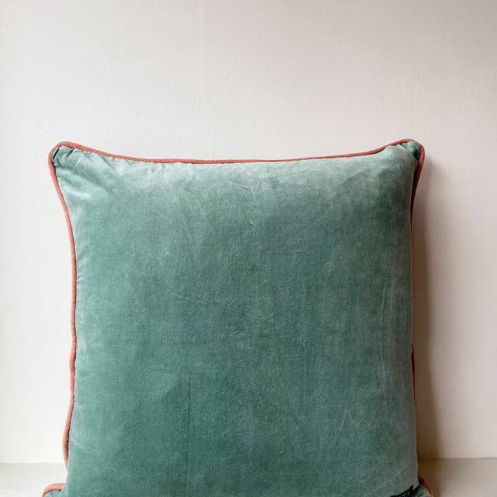 House of Roya Ltd - Wholesale Sierkussensloop - Botanische Pracht Fluwelen Kussenhoes2