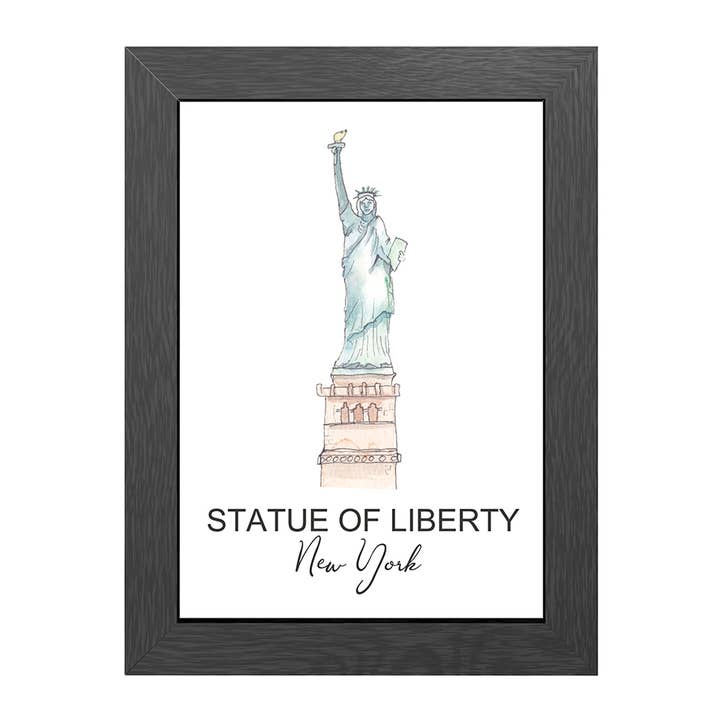 A4 Frame Statue of Liberty NY for wholesale by JOYIN