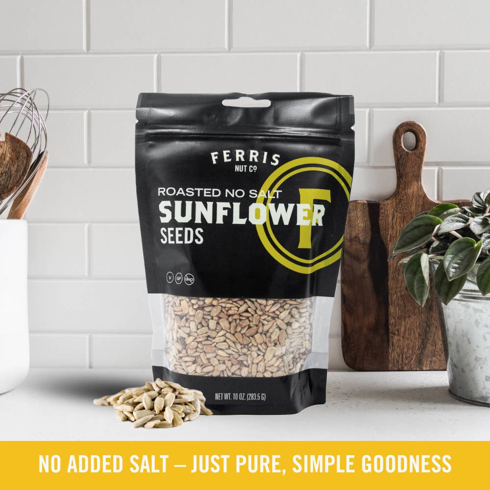 Ferris Coffee & Nut Co. - Wholesale Nuts - Sunflower Seeds (Roasted No Salt) 10 oz.
