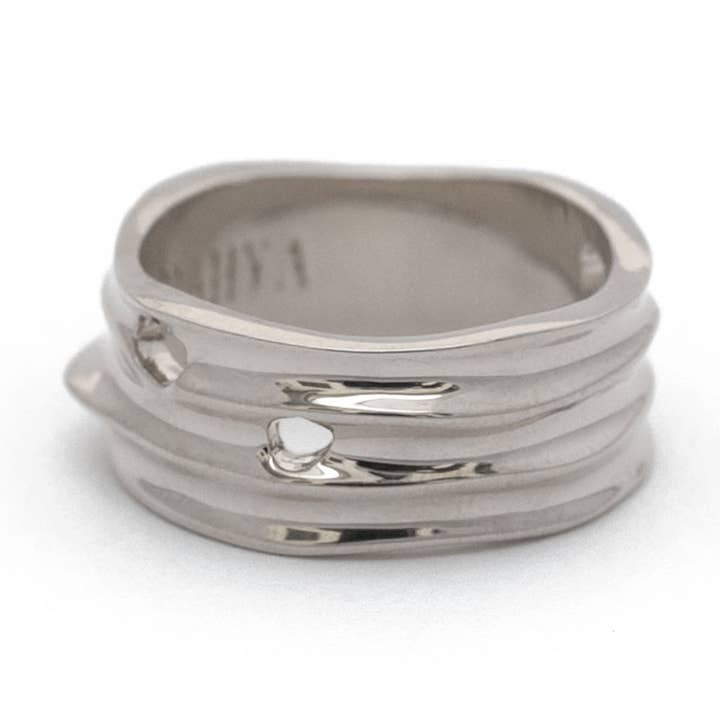 Rahya Jewelry Design - Wholesale Band/Stacked Ring - Fragment Ring in Silver0