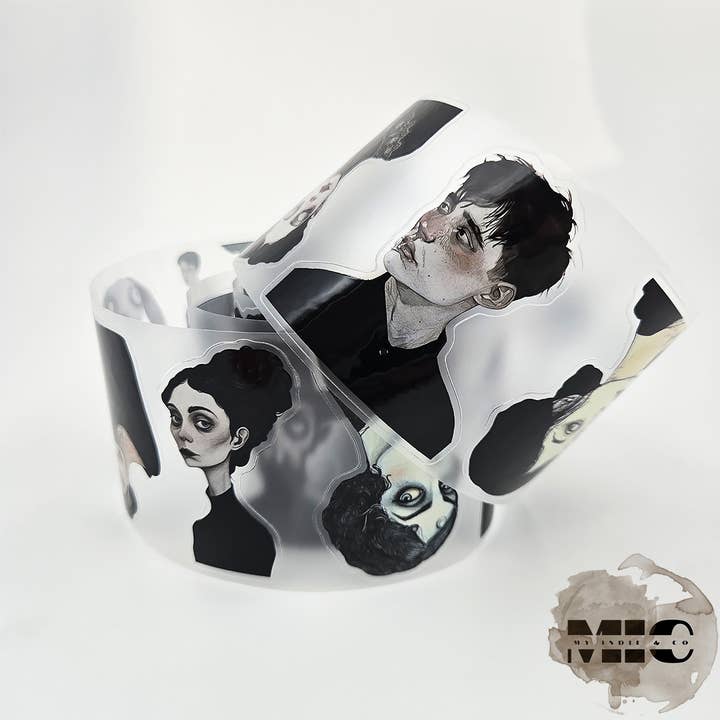 MIC | PET Tape (3D Blank & Kiss-cut): Gotiske ledsagere for engroshandel hos MIC & MIM Premium Paper Shop