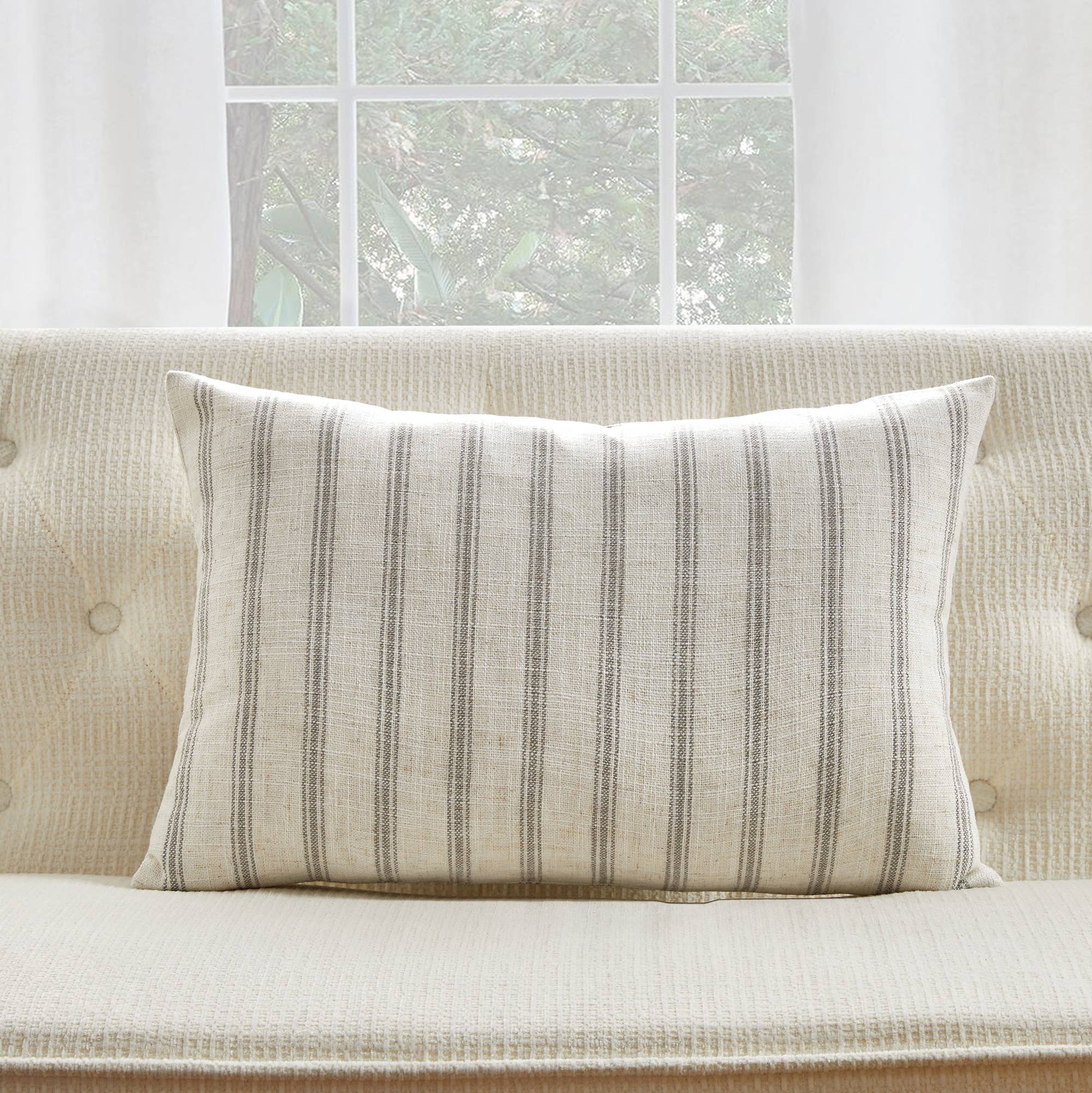 HUIRESOURCE – wholesale Throw/decorative pillow – French Stripe Throw Pillows  3 colors, 7 sizes and more0