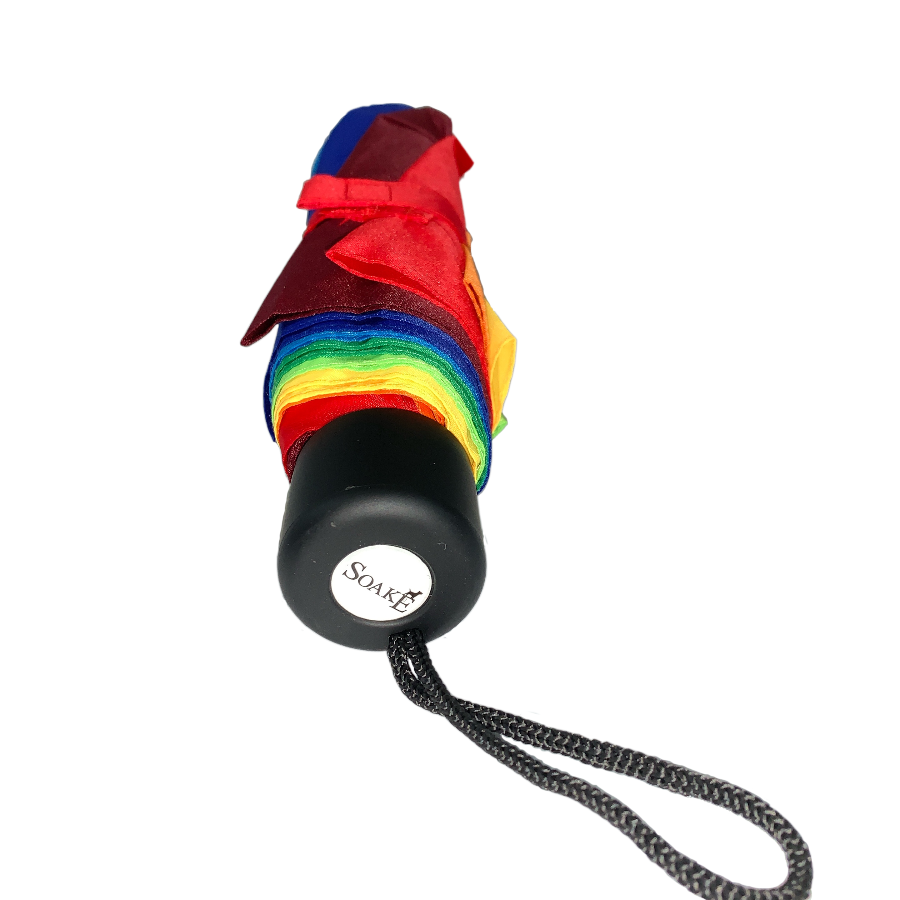 Soake - Wholesale Umbrella - Unisex - Everyday Folding Rainbow Umbrella from the Soake Collection2
