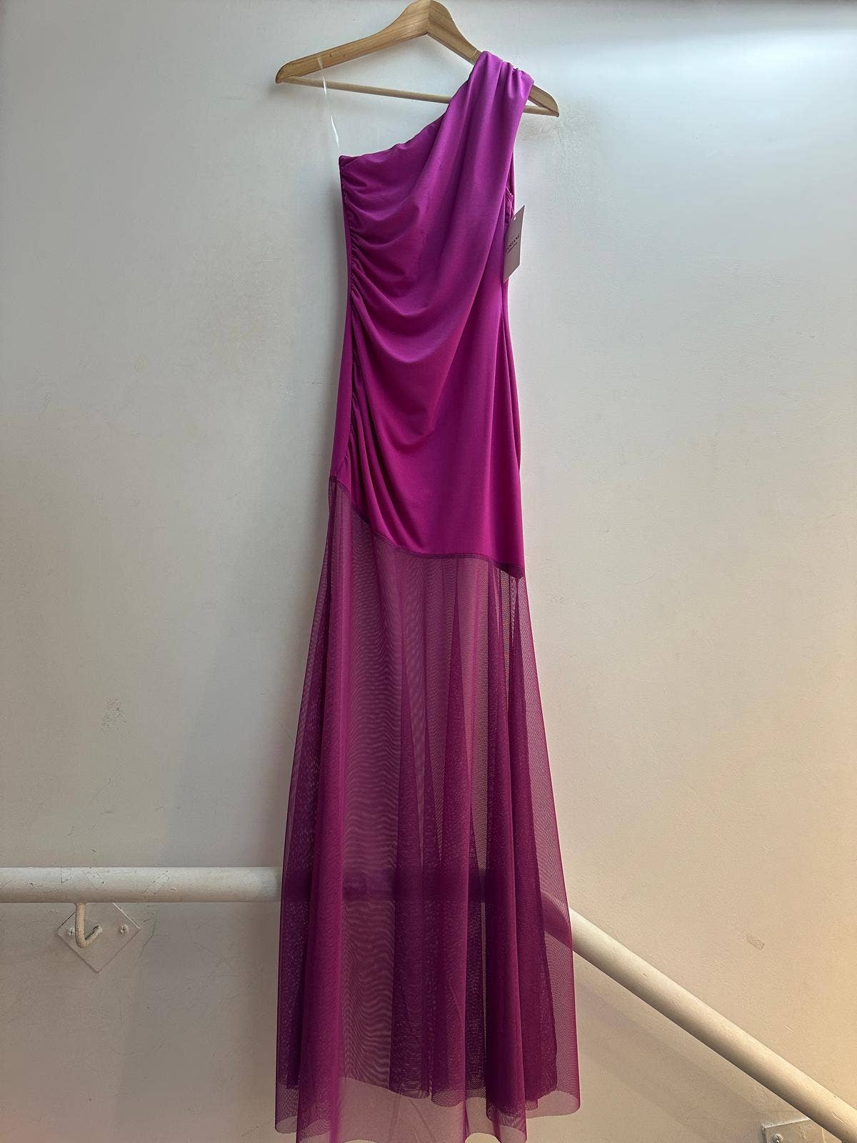 LORIANE - Wholesale Dress - Women's - 7019 Long plain dress3