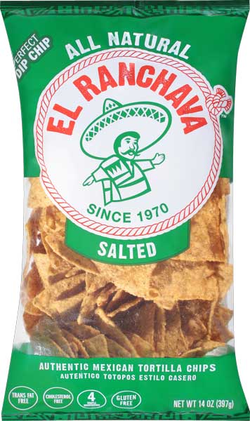 Hudson Meat Company - Wholesale Chips - CHIPS TORTILLA SALTED-397G      -     EL RANCHAVA0