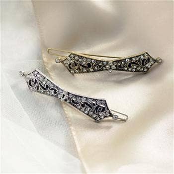 Art Deco B526 - Fermaglio conico vintage per la vendita all'ingrosso da parte di Sweet Romance Jewelry