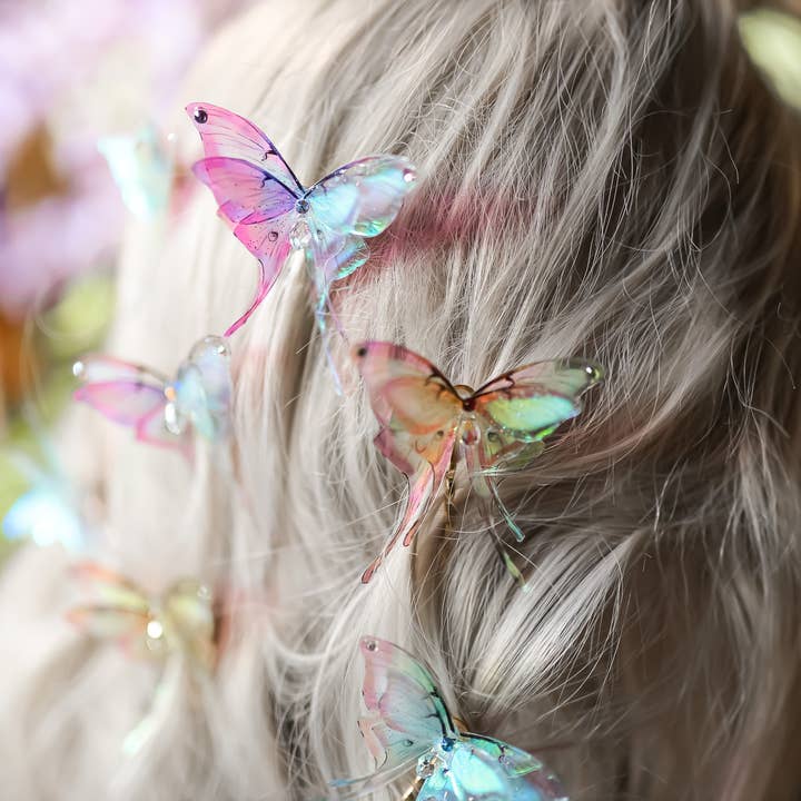 Hårspänne Månfjäril för wholesale av Faërie