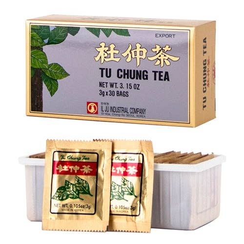 KEY Company - Wholesale Tea Bags - Korean Tuchung Tea (3000mg X 30 Bags)