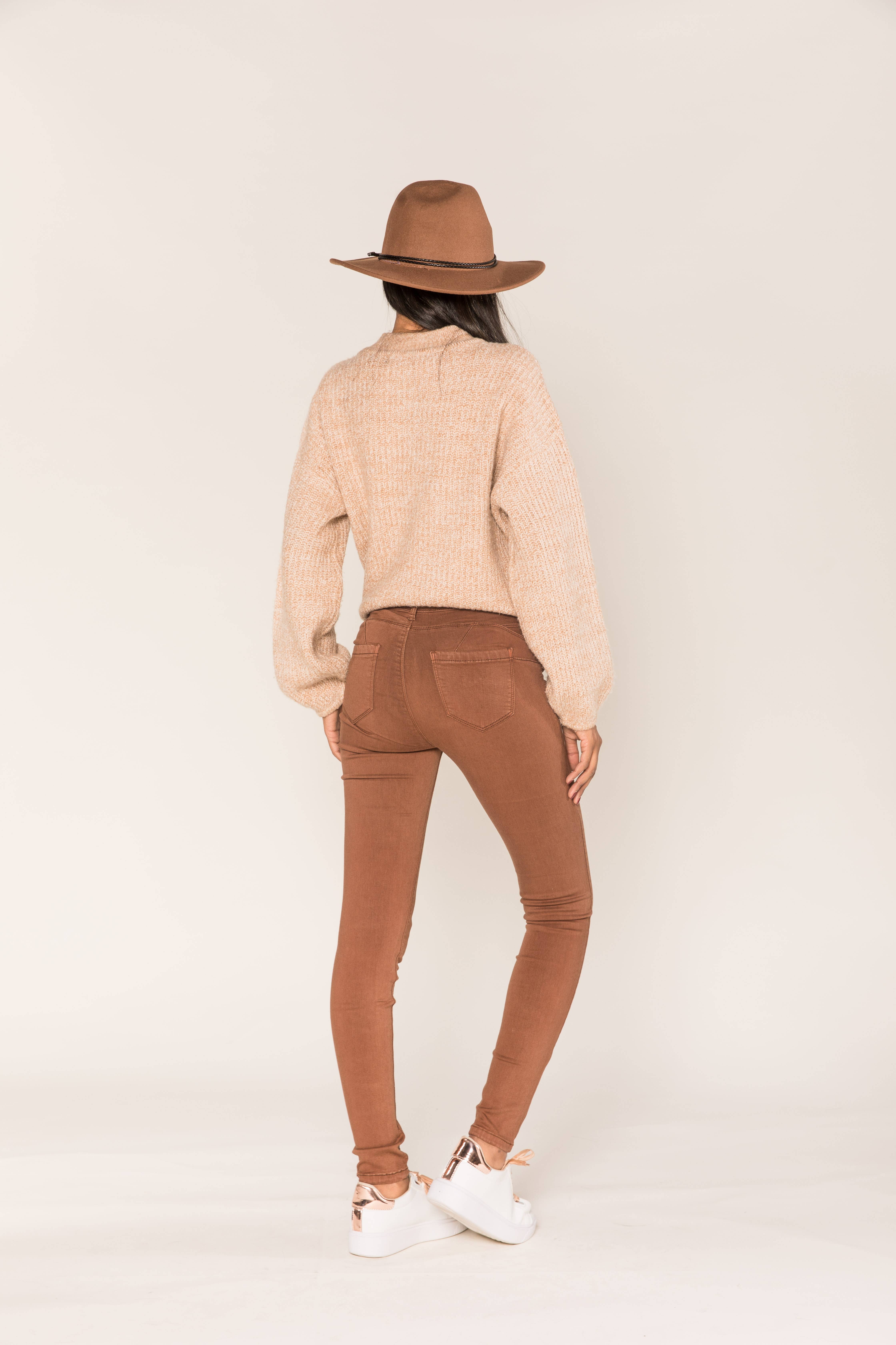 Nina Carter - Wholesale Jeans - Women's - Skinny Push Up Comfortable High Waist Super Stretch P10619