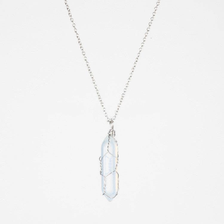 Perimade & Co. LLC – Großhandel Kette mit Anhänger/Charm – Heilkette aus natürlichem Kristall aus rohem Stein aus massivem Kupfer5