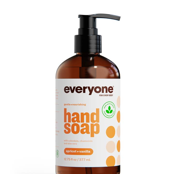 EO + Everyone - Wholesale Hand Soap/Wash - Apricot + Vanilla Hand Soap Case Pack of 60