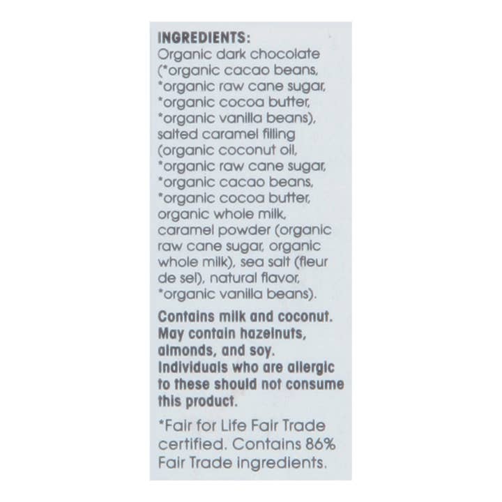 Ware Spark - Wholesale Chocolate Bar - Alter Eco - Trfl Thin Salt Caramel - Case Of 12-2.96 Oz2
