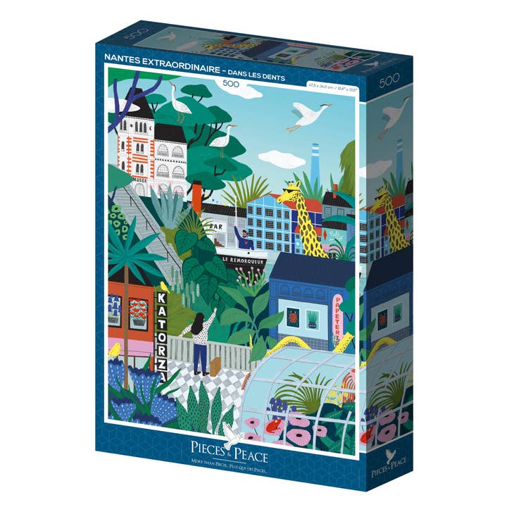 500 Piece Puzzle - Extraordinary Nantes for wholesale by Pieces & Peace