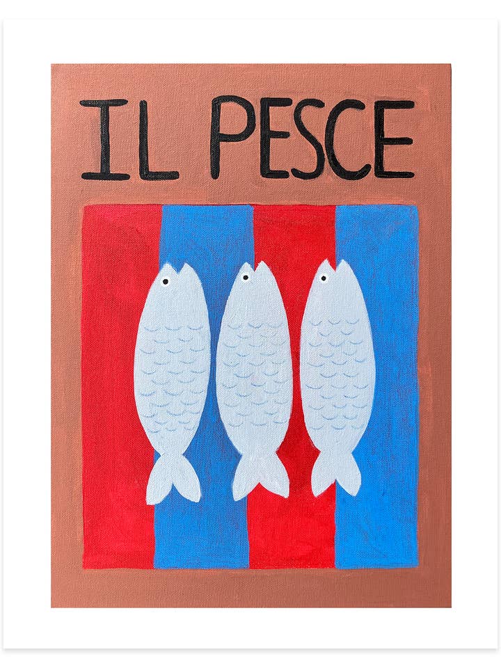Impression d'art Il Pesce pour la vente par Allison Poplett
