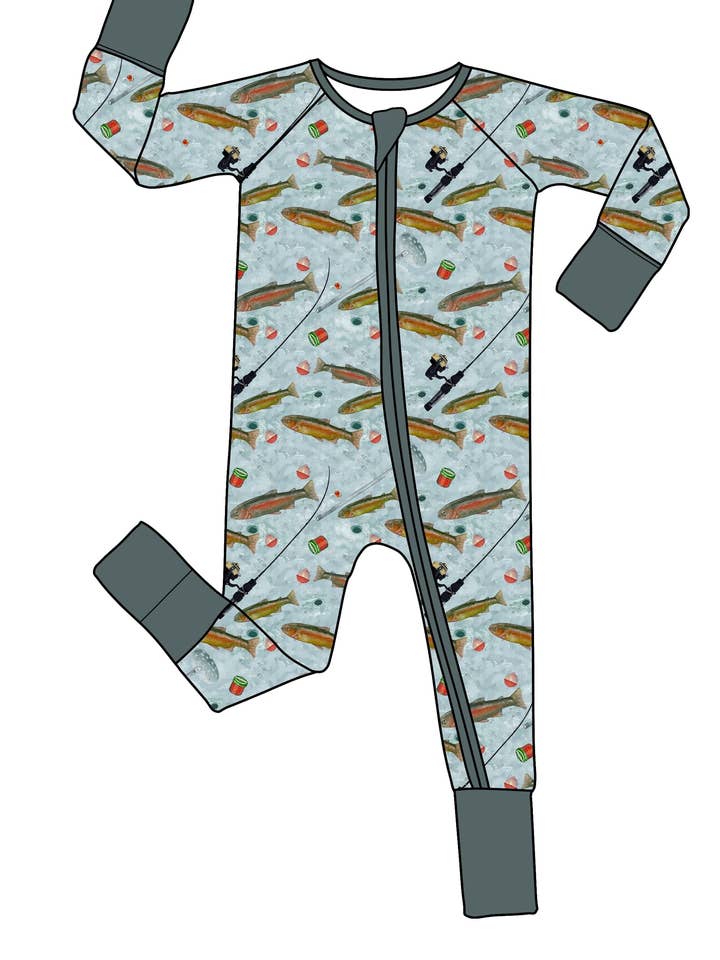 Combinaison à fermeture éclair par Little Alaskan | Pêche sur glace pour la vente par Little Alaskan Store