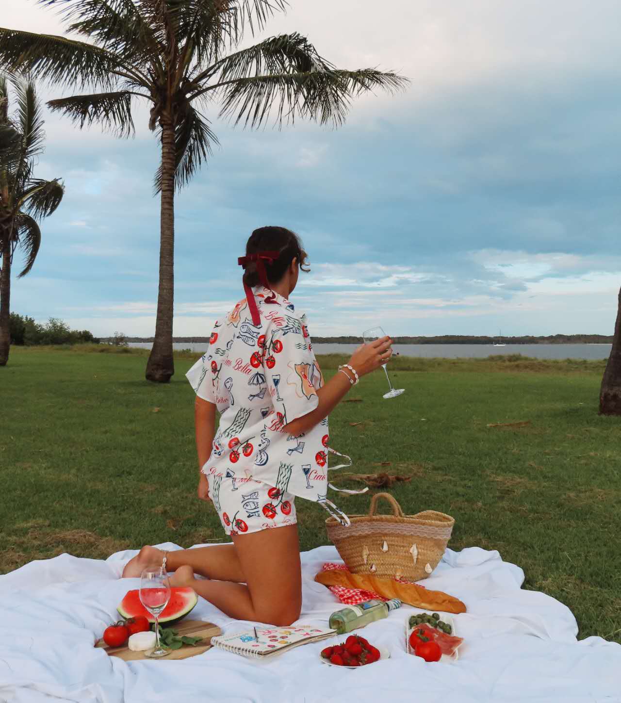 Melci Studio - Wholesale Lounge set – Women's - Ciao Bella Two Piece Set 100% Cotton