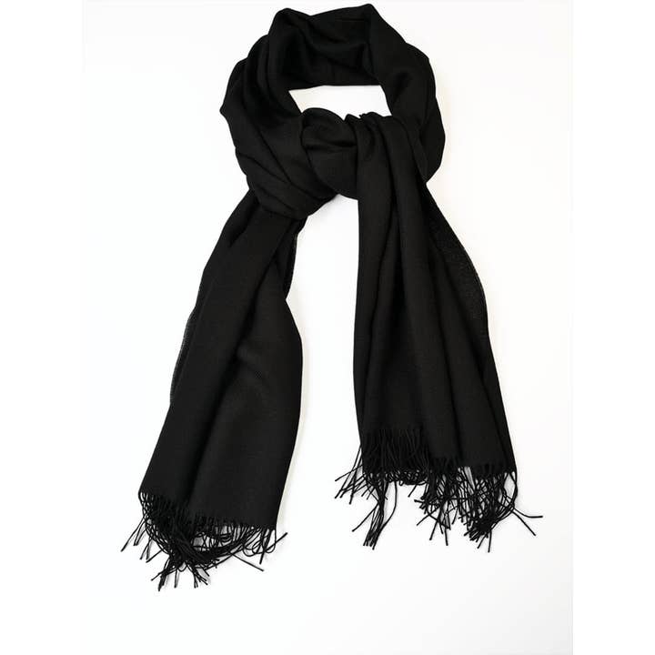 Alpaga Le Monde - Vendita all'ingrosso Sciarpa - Donna - Stola Angoulême nera1