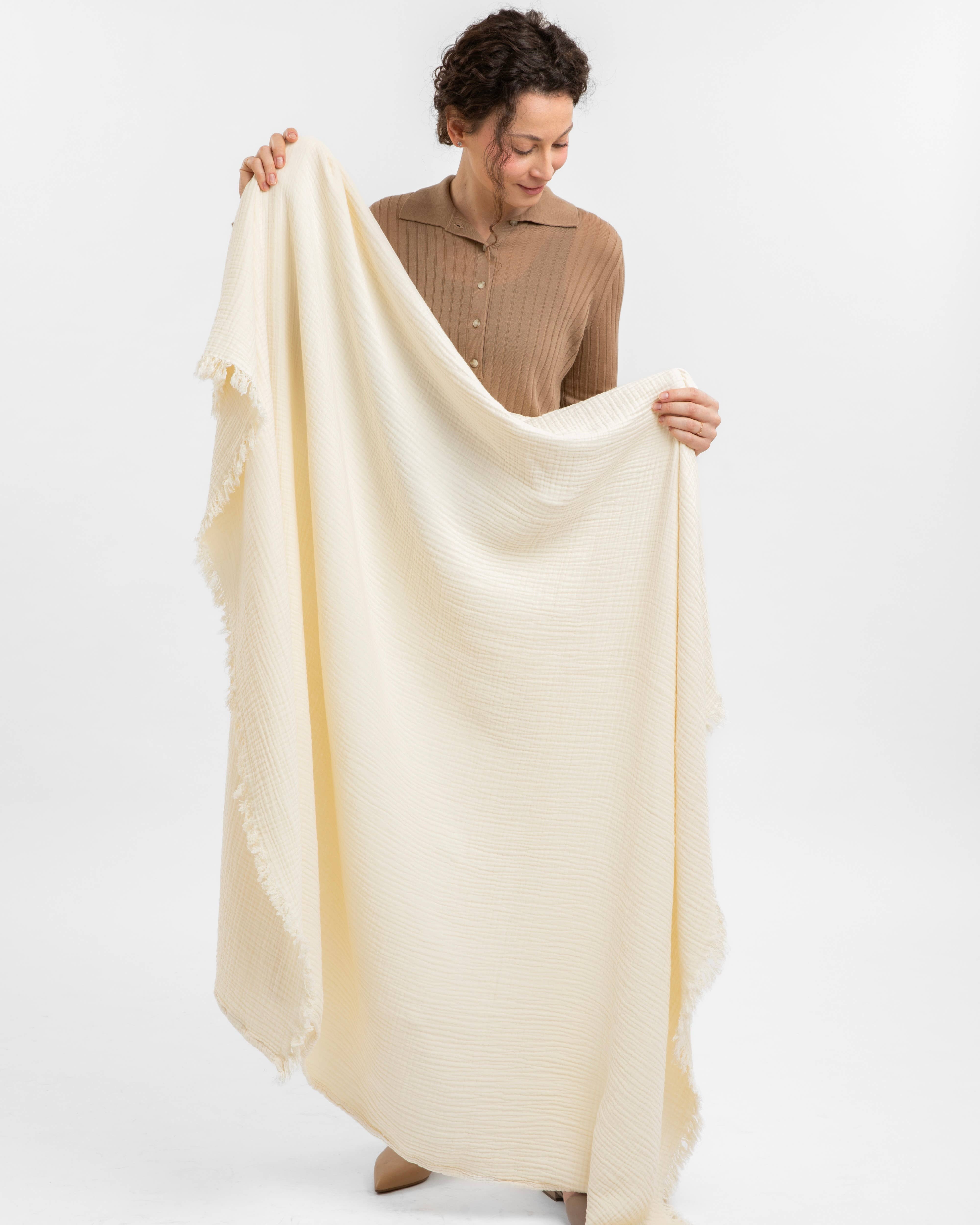 Woven Stories - Wholesale Throw Blanket - Cocoon Cotton Reversible Throw Blanket16