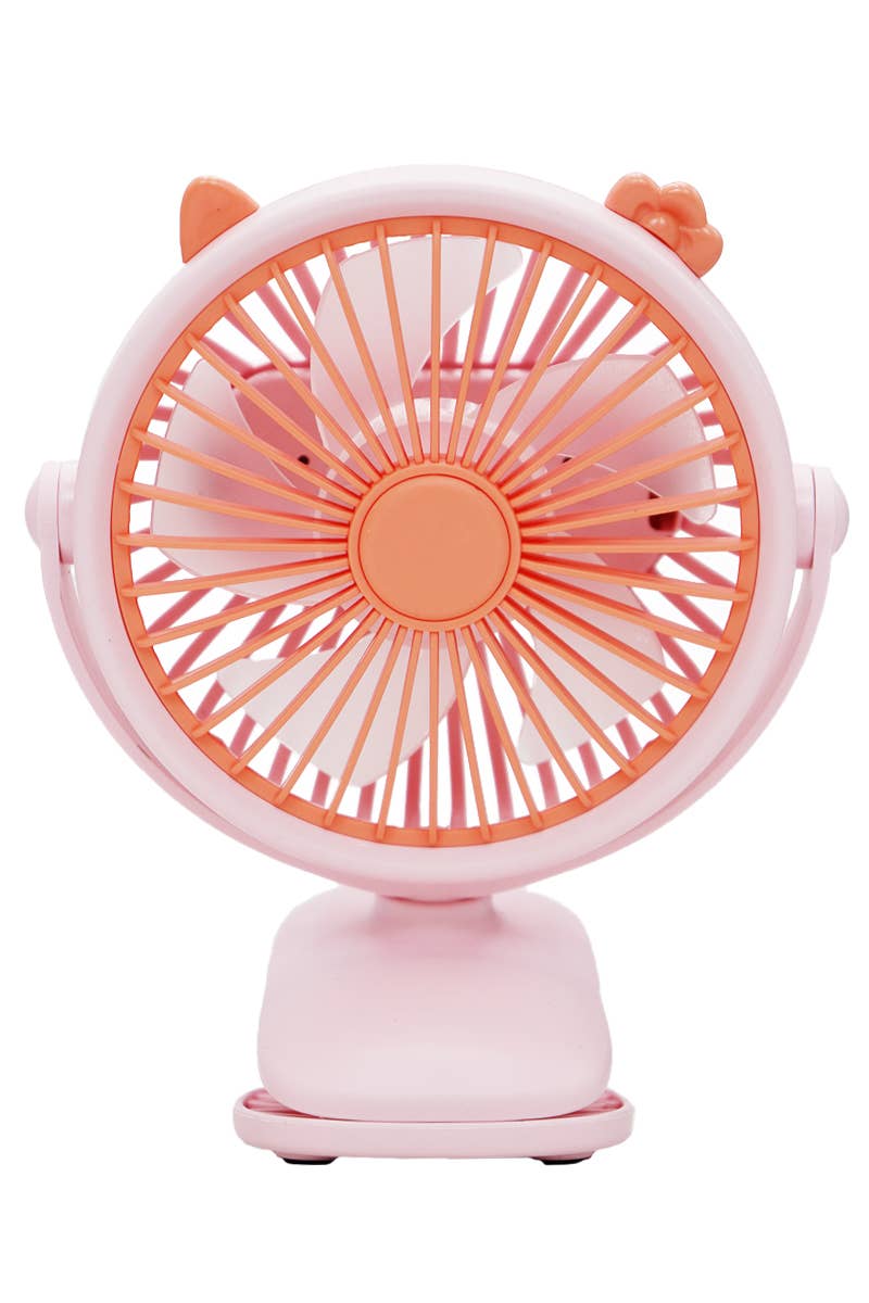 Cap Zone - Wholesale Handheld Electric Fan - Clip-On Rechargeable Portable Small Desk Fan8
