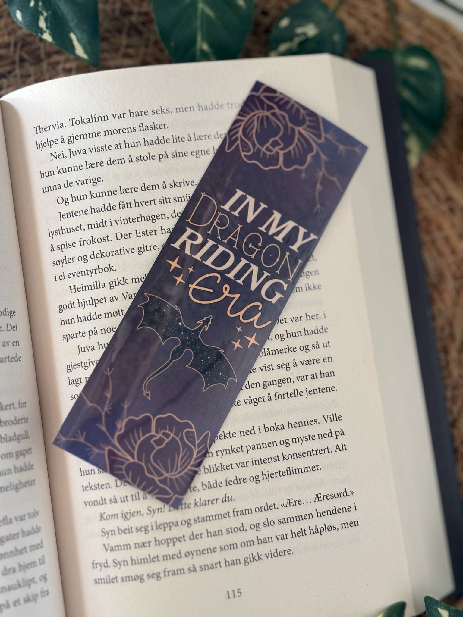 Nordic Book Adventure - Wholesale Bookmark - In My Dragon Riding Era Bookmark
