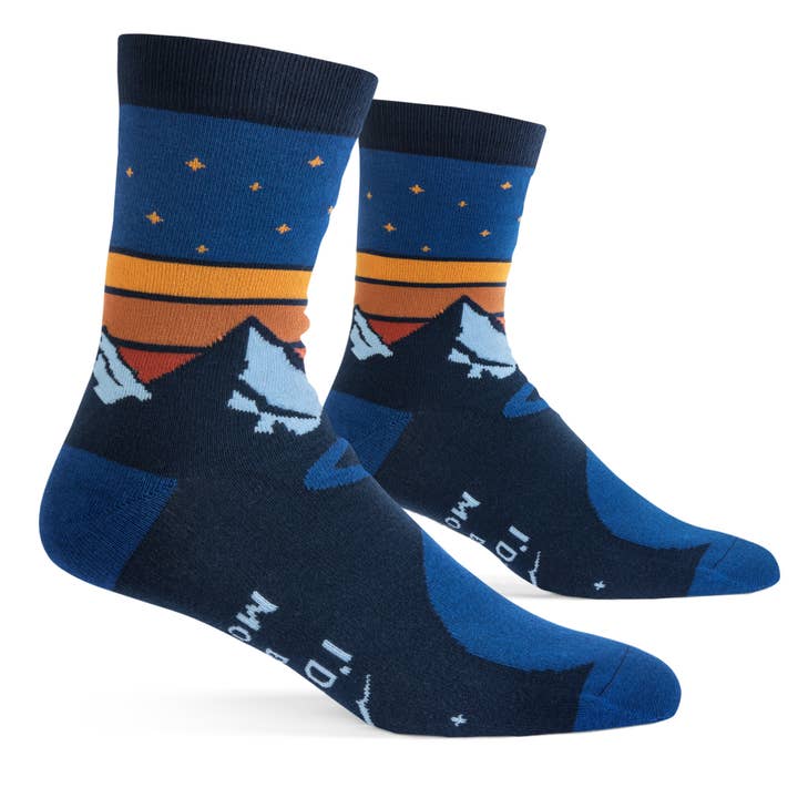 Lavley - Wholesale Socks - Unisex - I'd Rather Be In The Mountains Socks