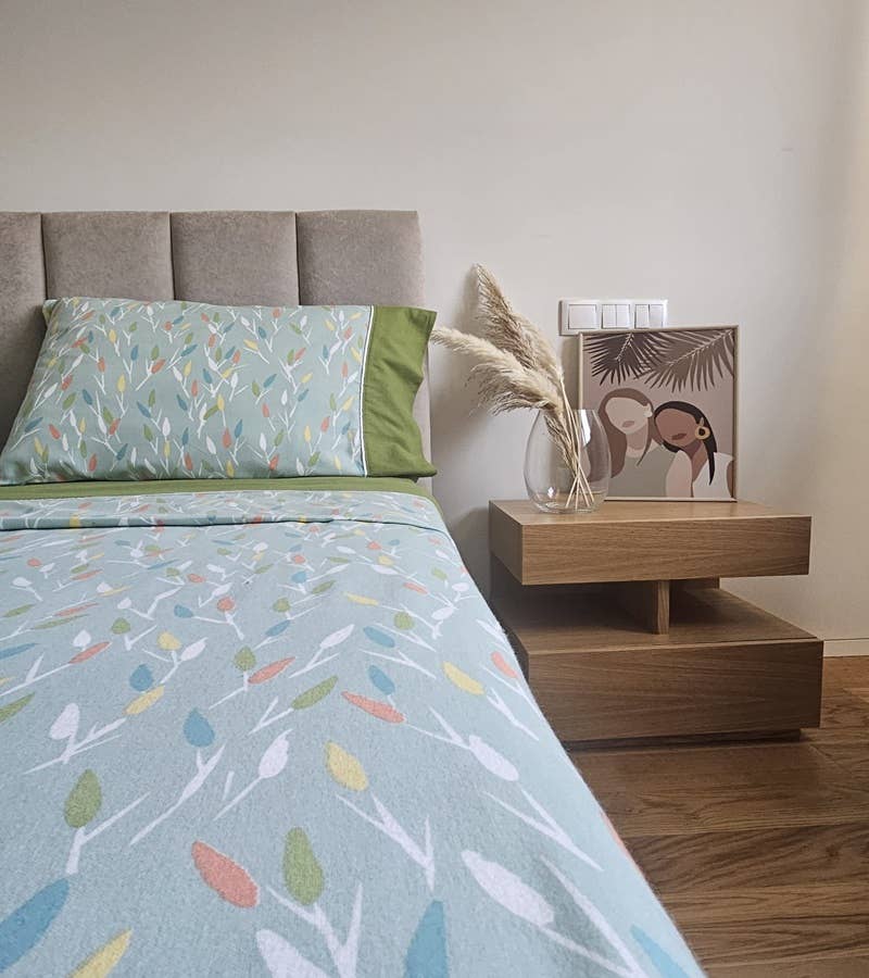 Dragonfly Textile - Wholesale Bedding Set - Foresta Flannel Linen1