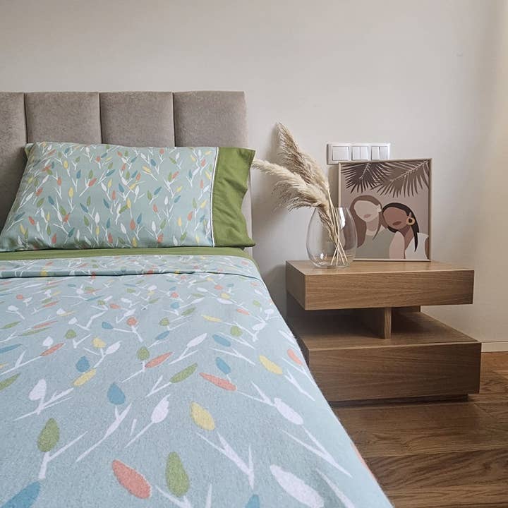 Dragonfly Textile - Wholesale Bedding Set - Foresta Flannel Linen1