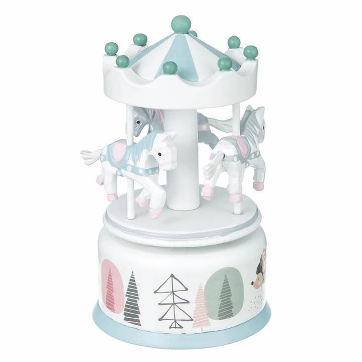 ToysLink - Wholesale Wood Toy - Kids - Wooden Baby Carousel