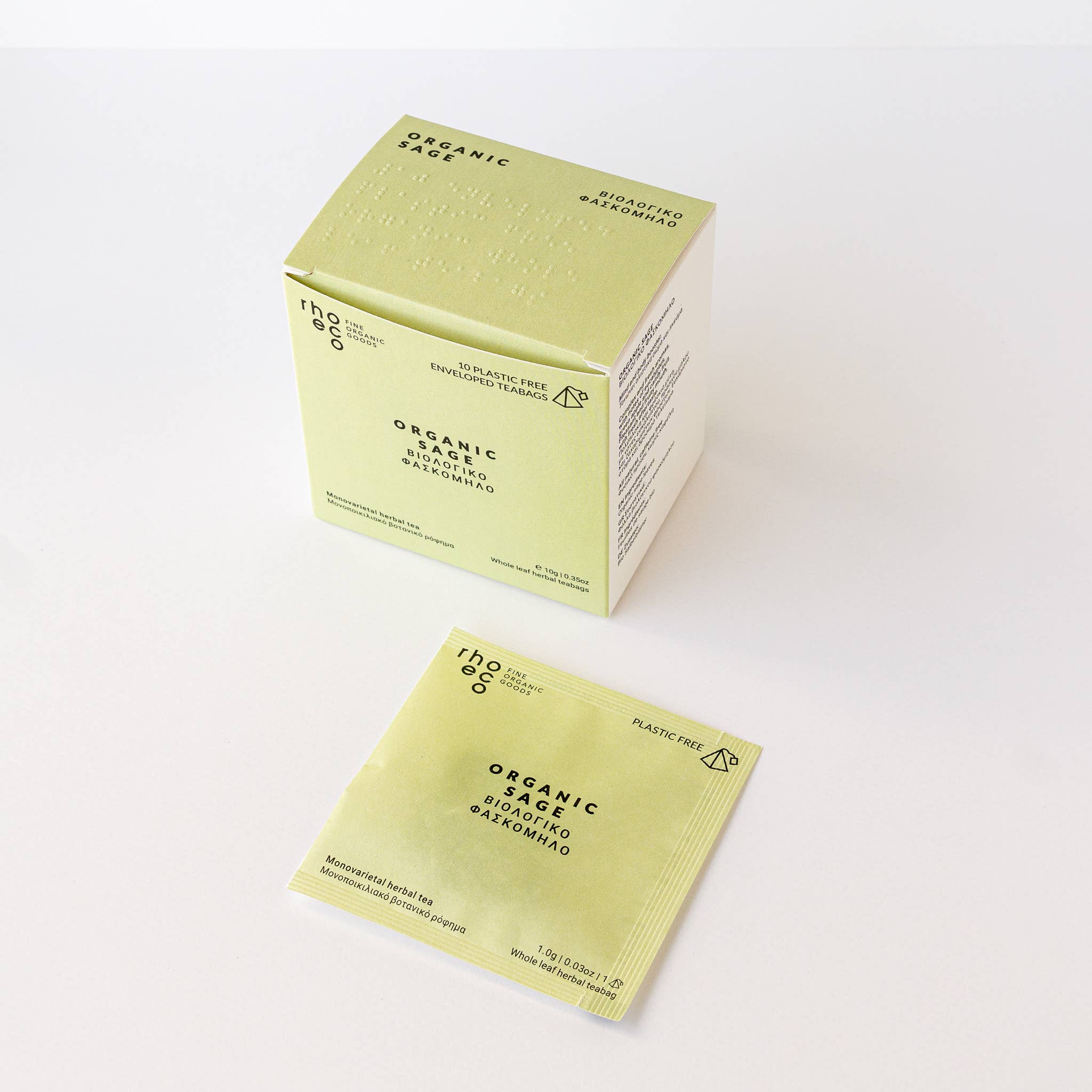 rhoeco - fine organic goods - Wholesale Tea Bags - Monovarietal Herbal Teas [Bio] - Compostable Pyramid Teabags12