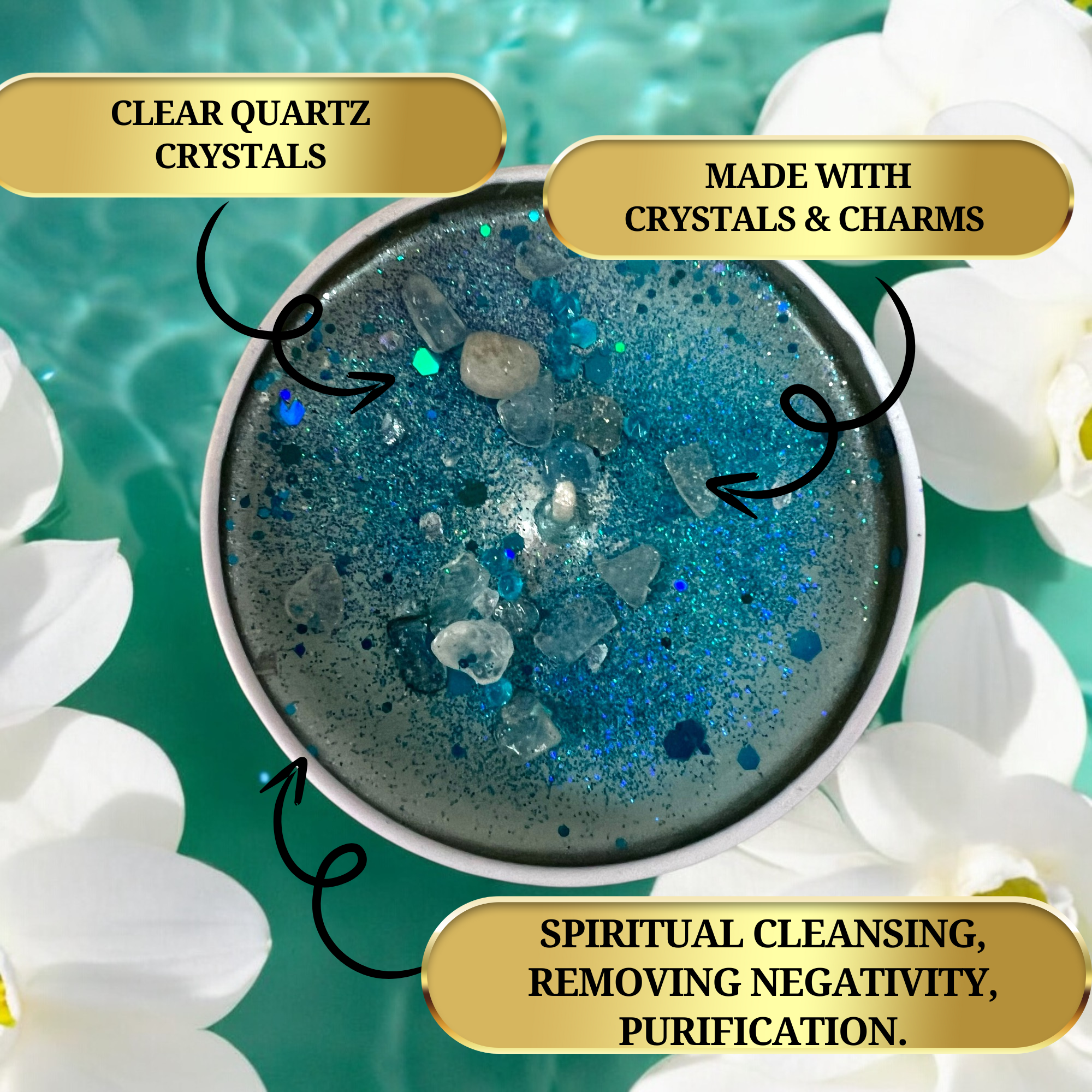 White Purification Magic Candle for wholesale on Faire1