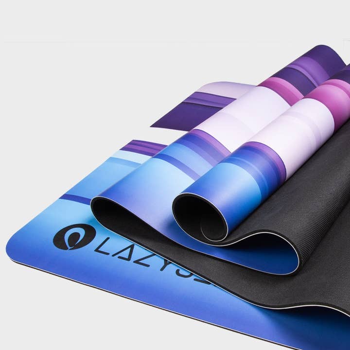 Magenta purple TeacherPro Designer Yoga Mat 4.5mm | Serene Currents for wholesale on Faire