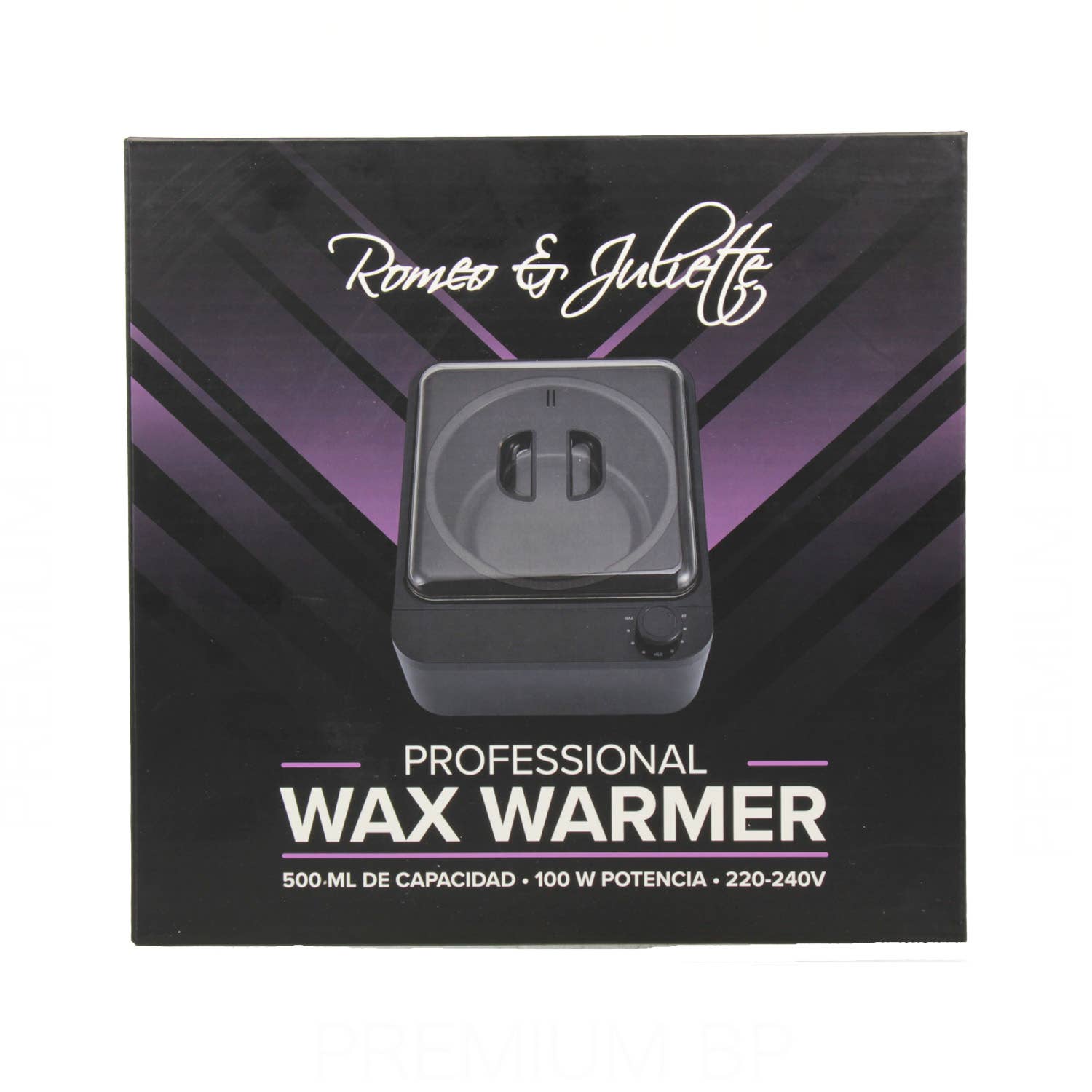 SUBLIME BEAUTY WHOLESALER SL - Wholesale Wax Warmer - Albi Black Melter 500 Ml 2824