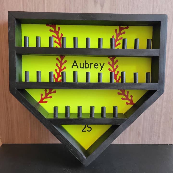 Umbrella Custom Woodworking - Wholesale Jewelry Stand & Display - Softball or Baseball Championship Ring Display