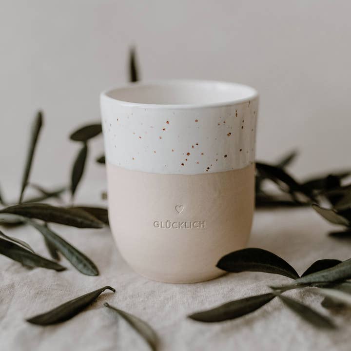 Eulenschnitt - Wholesale Coffee Mug - Happy mug (PU = 4 pieces)