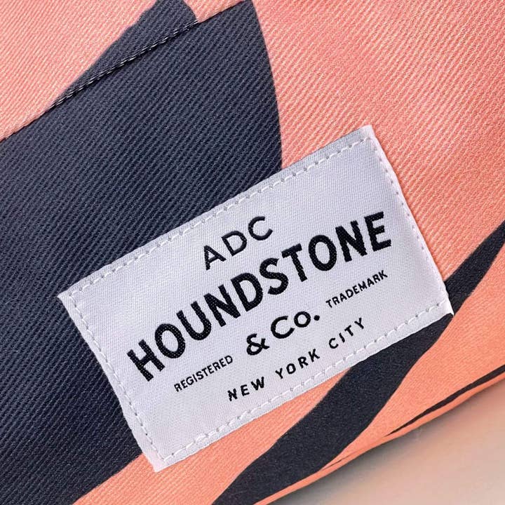 ADC Houndstone & Co. – cama - Gato e cão por atacado – Cama para Cão com Estampa Floral, Forro Impermeável, Fabricado nos EUA, 28"l x 18"p x 4,25"a, Adequado para Animais de Estimação Pequenos3