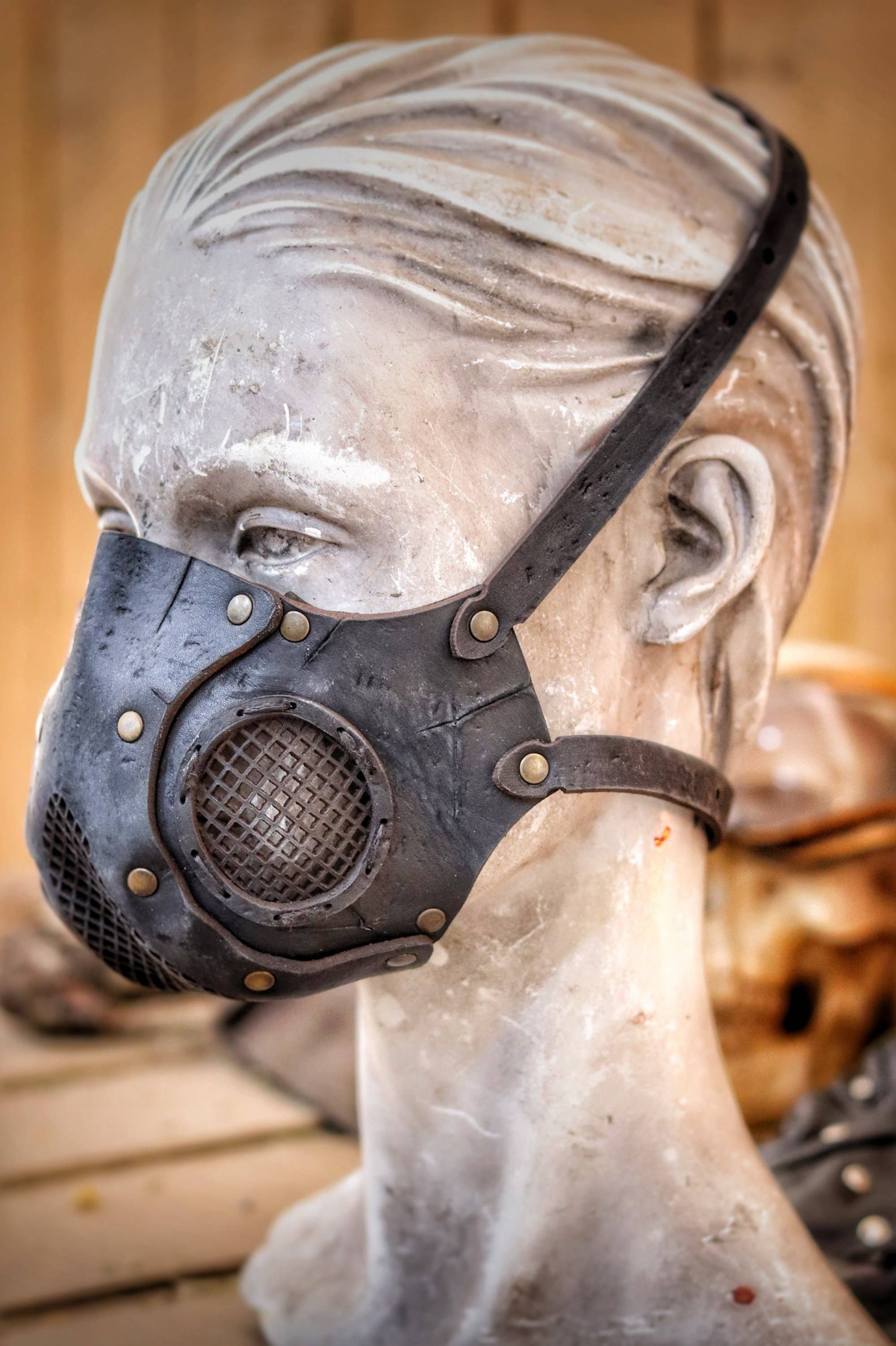 Outcast Props - Wholesale Costume - Unisex - Rage Leather Face Mask4