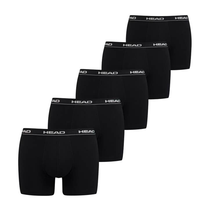Lot de 5 boxers côtelés en jersey de coton pour homme, tailles S-XL pour la vente par Brooklyn Big & Tall