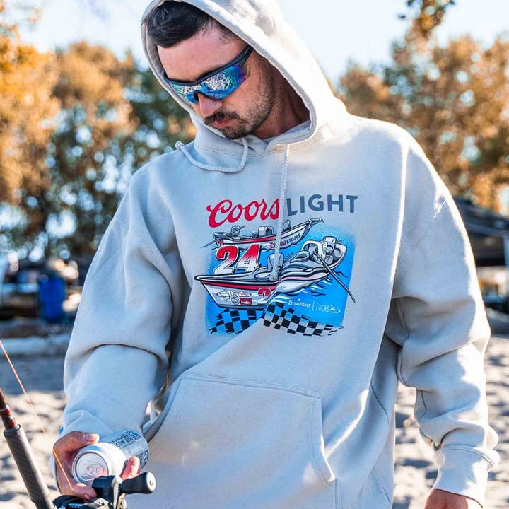 STLHD Gear - Wholesale Hoodie - Men's - STLHD Men’s X Coors Light Fast Lane Premium Hoodie