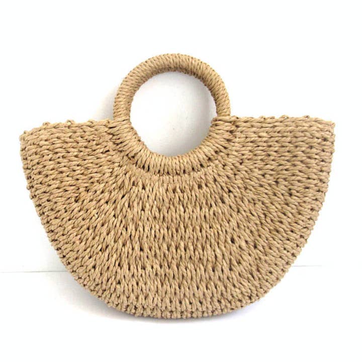 DrifWoo - Wholesale Tote Bag - Women's - Handwoven Artisanal Straw Tote Bags Women HandBag