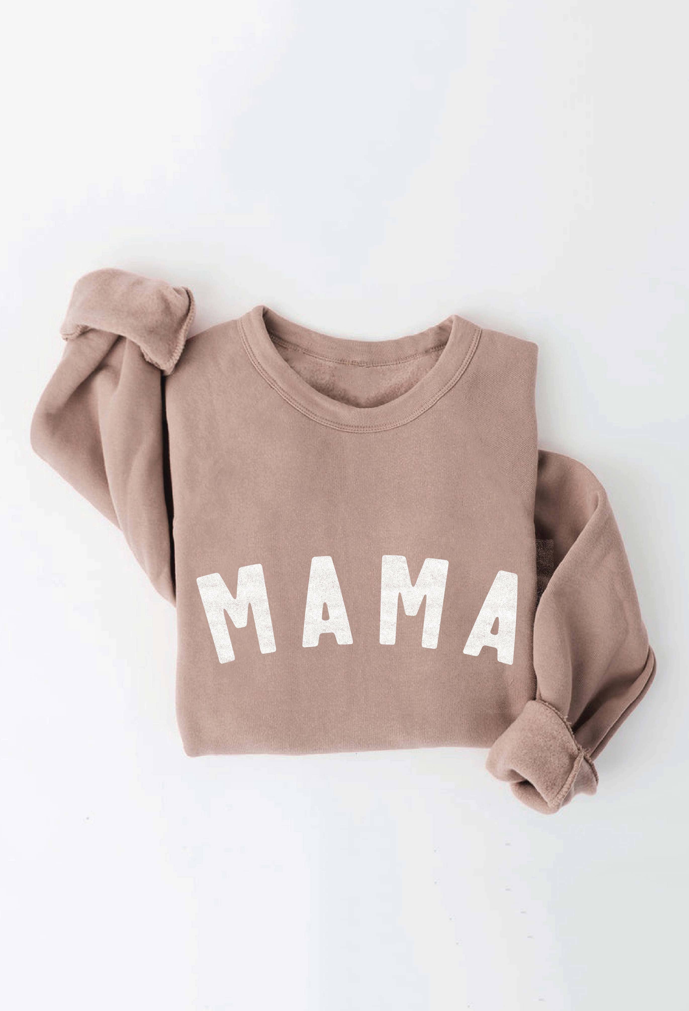 OAT COLLECTIVE - Vente Sweat-shirt à imprimés – femme - Chandail à motif graphique MAMA - Vêtements d'intérieur4