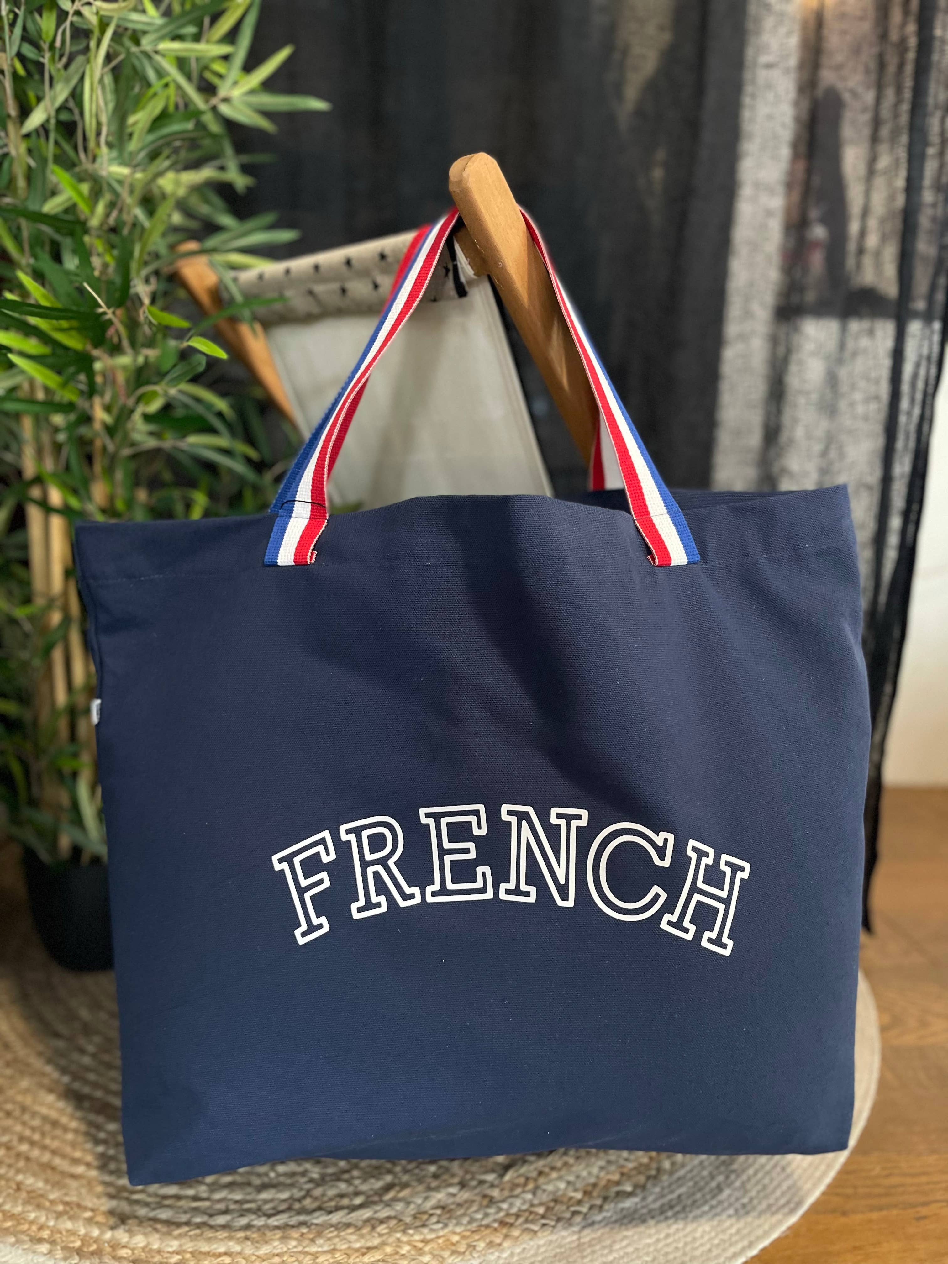 Toiles Chics - Wholesale Tote Bag - Women's - BBR “French” Large Marine Tote0