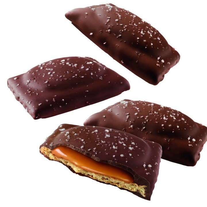 World Wide Gourmet Foods, Inc. - Wholesale Chocolate Covered Sweets - Dark Chocolate Caramel Graham Single Wrapped2