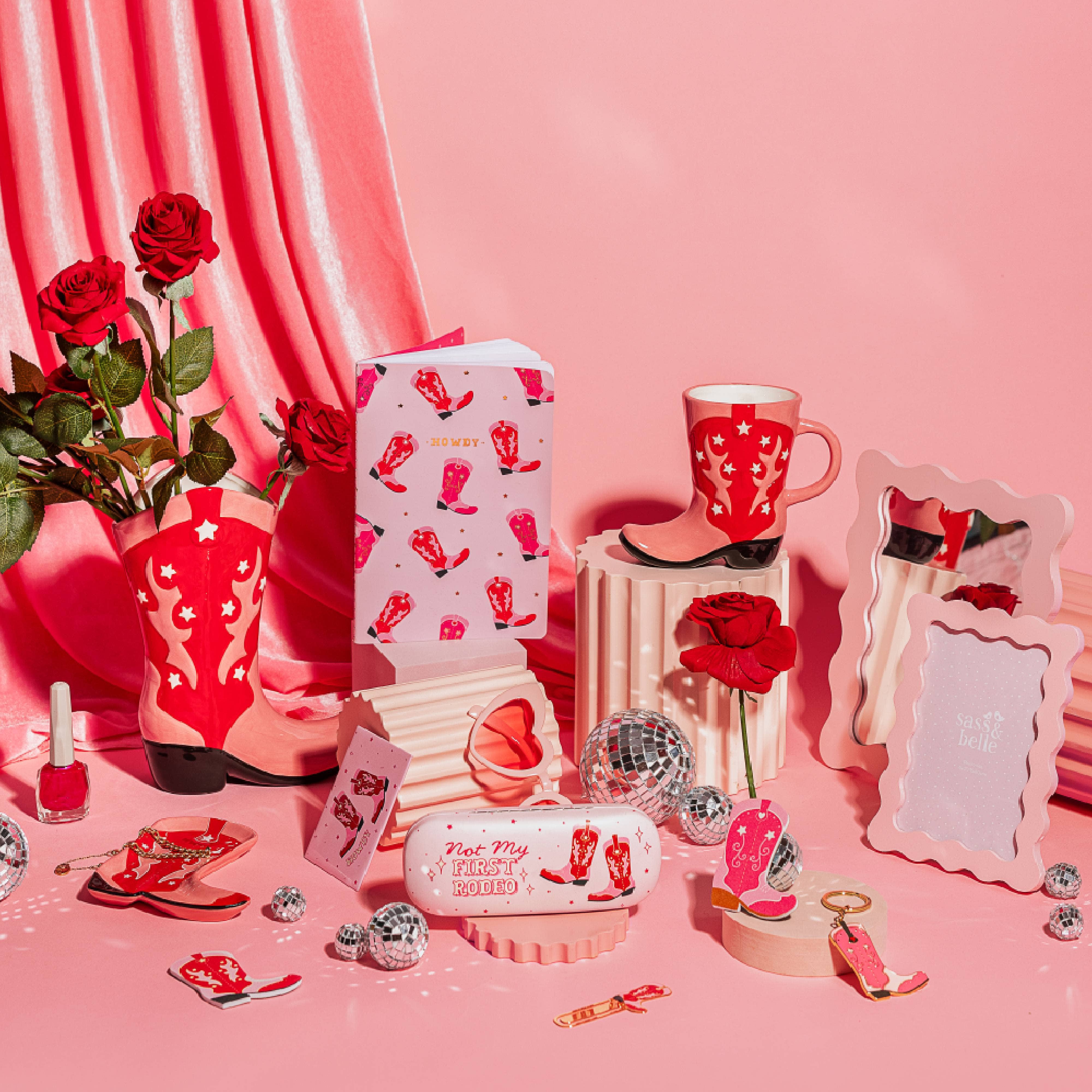 Sass & Belle Europe - Wholesale Nail File - Cowboy Boot Nail Files3