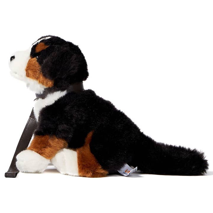 Uni Toys - Wholesale Stuffed/Plush Toy - Kids & Baby - Bernese mountain dog (with leash) with voice - cuddly/plush toy2