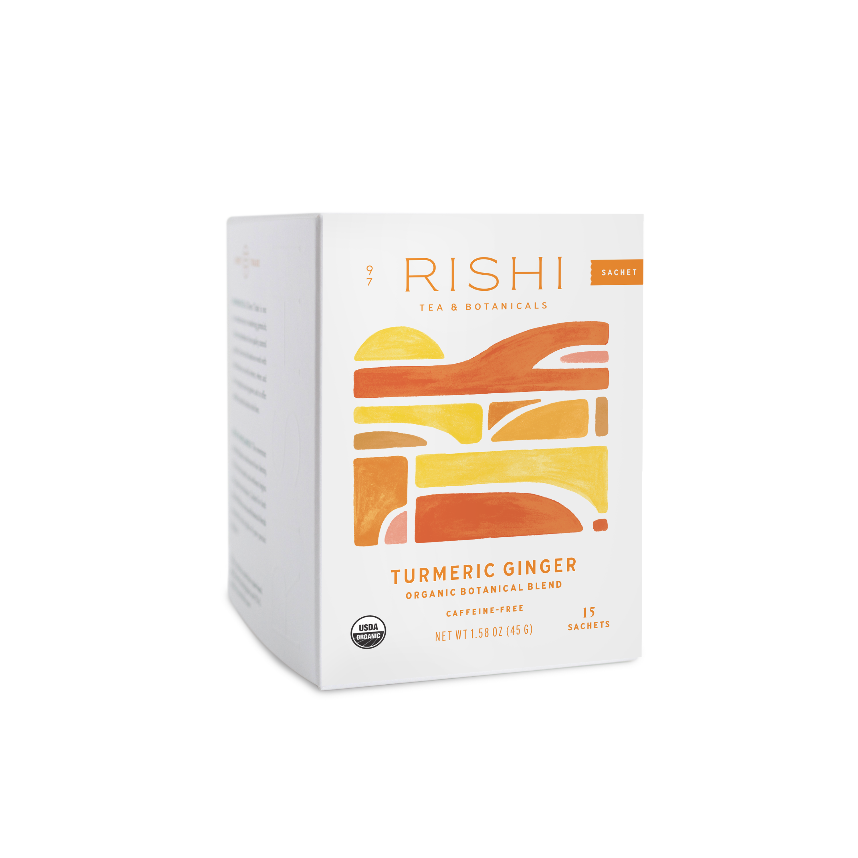 Rishi Tea & Botanicals - Wholesale Tea Bags - Turmeric Ginger Organic Herbal Tea Sachets1