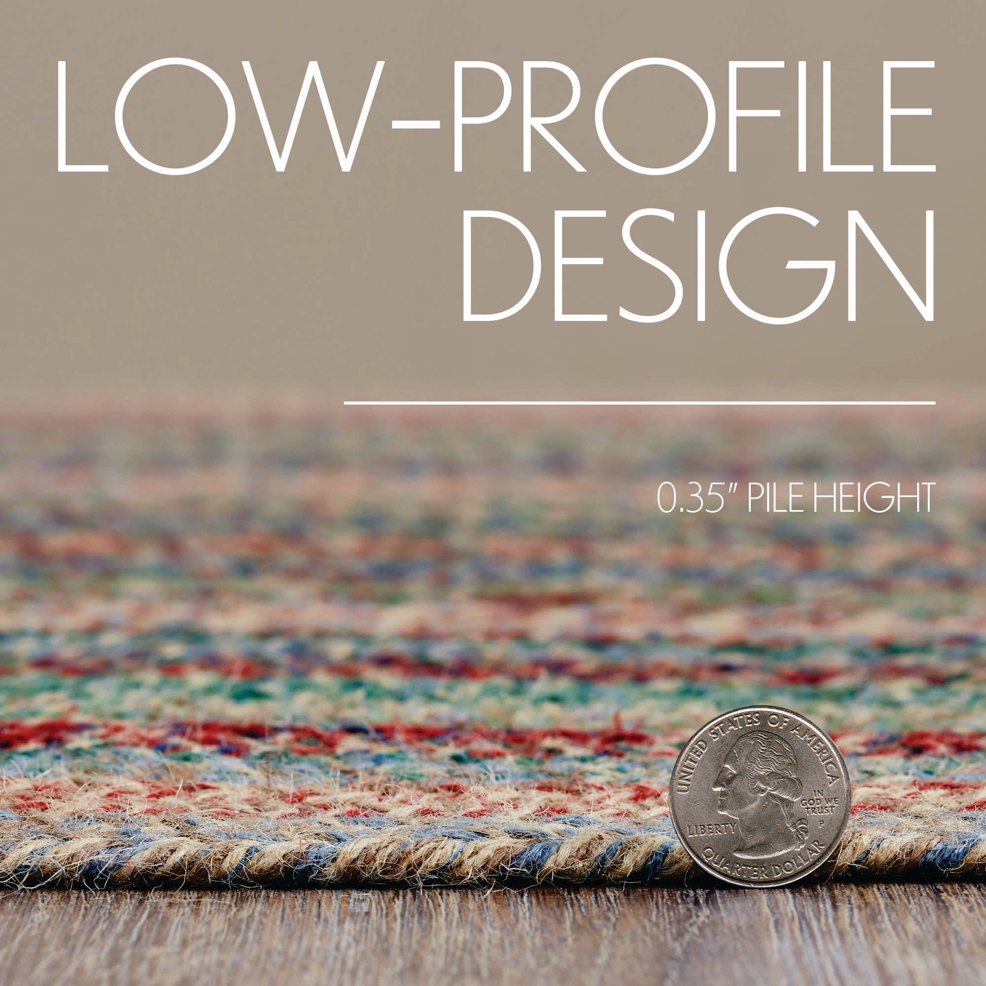 VHC Brands - Wholesale Area Rug - Multi Indoor/Outdoor Small Bone Rug 11.5x17.54