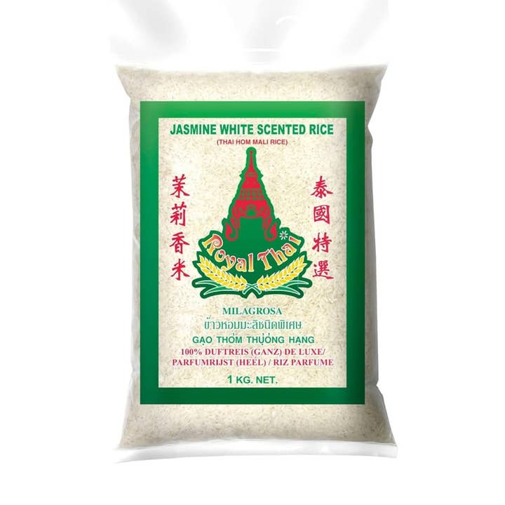 Riso Profumato Tailandese Reale a Chicco Lungo Jasmine 10 Kg per la vendita all'ingrosso da parte di utoppa GmbH