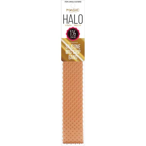 Majestic Wholesale - Wholesale Haaraccessoireset - Dames - Halo siliconen haarband voor pruiken – 3,8 cm breed, assorti kleuren, 12 stuks1