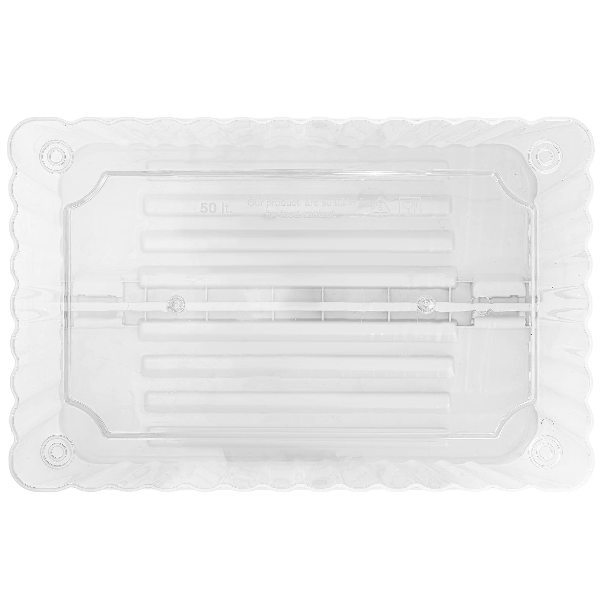 Superio Brand - Wholesale Storage Bin - Superio Hinged Lid Storage Container, Closet Organizer 50L22