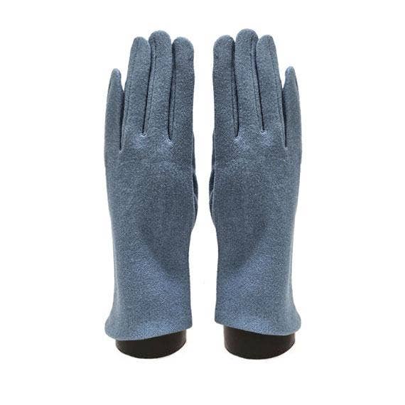 Access by Mediterranean Concepts - Wholesale Gloves - Women's - Slate Blue Cashmere touch glove